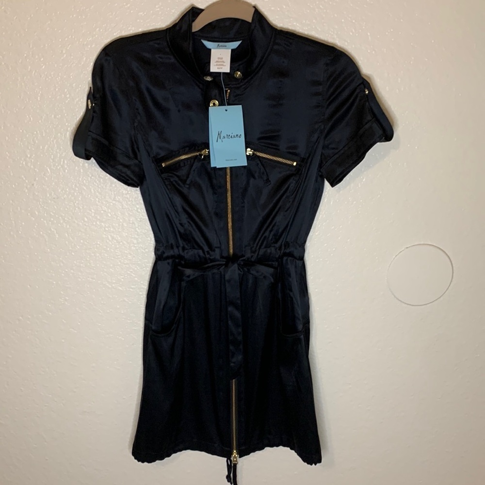 MARCIANO SATIN DRESS